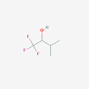molecular formula C5H9F3O B1312800 1,1,1-三氟-3-甲基丁醇-2 CAS No. 382-02-5