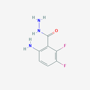 6-Amino-2,3-difluorobenzohydrazide