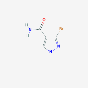 3-Bromo-1-methyl-1H-pyrazole-4-carboxamide