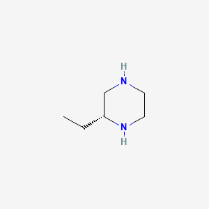 molecular formula C6H14N2 B1312811 (R)-2-乙基哌嗪 CAS No. 393781-72-1
