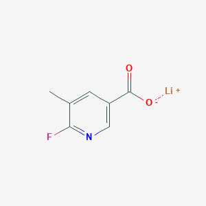 Lithium 6-fluoro-5-methylnicotinate