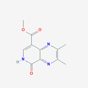 Methyl 2,3-dimethyl-5-oxo-5,6-dihydropyrido[3,4-b]pyrazine-8-carboxylate