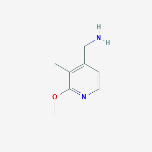 (2-Methoxy-3-methylpyridin-4-yl)methanamine