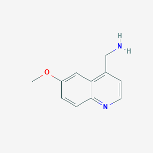 (6-Methoxyquinolin-4-yl)methanamine