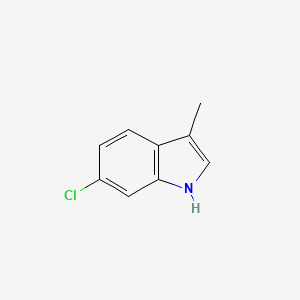 B1312820 6-chloro-3-methyl-1H-indole CAS No. 158905-35-2