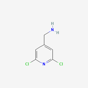 molecular formula C6H6Cl2N2 B1312822 2,6-二氯吡啶-4-甲胺 CAS No. 88579-63-9