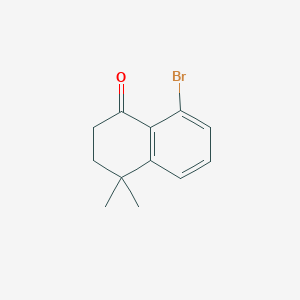 8-Bromo-4,4-dimethyl-3,4-dihydronaphthalen-1(2H)-one