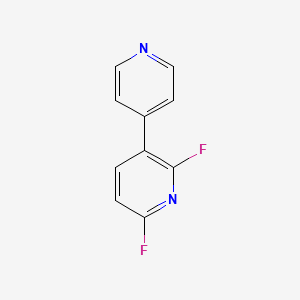 2,6-Difluoro-3-pyridin-4-ylpyridine