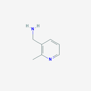molecular formula C7H10N2 B1312839 (2-甲基吡啶-3-基)甲胺 CAS No. 58539-64-3
