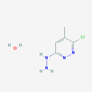 3-Chloro-6-hydrazinyl-4-methylpyridazinehydrate