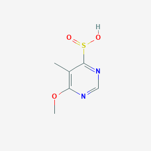 6-Methoxy-5-methylpyrimidine-4-sulfinicacid