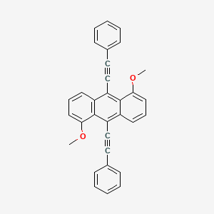 1,5-Dimethoxy-9,10-bis(phenylethynyl)anthracene