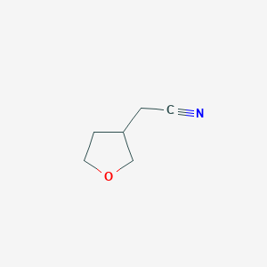 molecular formula C6H9NO B1312849 2-(四氢呋喃-3-基)乙腈 CAS No. 476415-60-8