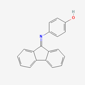 4-(9h-Fluoren-9-ylideneamino)phenol