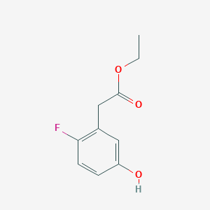 Ethyl 2-fluoro-5-hydroxyphenylacetate