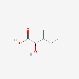 molecular formula C6H12O3 B13128597 (2R)-2-Hydroxy-3-methylpentanoic acid 