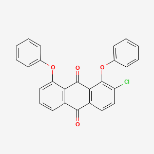 2-Chloro-1,8-diphenoxyanthracene-9,10-dione