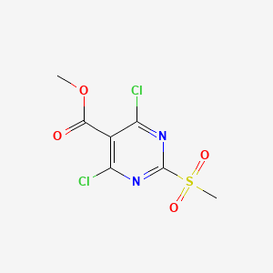 Methyl 4,6-dichloro-2-(methylsulfonyl)pyrimidine-5-carboxylate