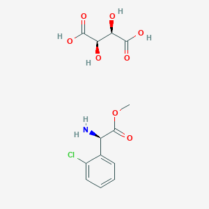 (R)-2-chlorophenylglycinemethylesterL-tartratesalt