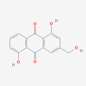 1,5-Dihydroxy-3-(hydroxymethyl)anthracene-9,10-dione