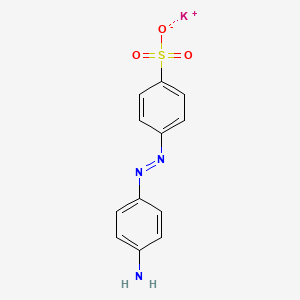 Potassium p-((p-aminophenyl)azo)benzenesulphonate