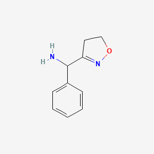 4,5-Dihydro-1,2-oxazol-3-yl(phenyl)methanamine