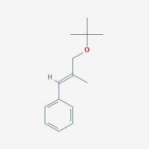 (E)-1-(3-t-Butoxy-2-methylprop-1-enyl)benzene