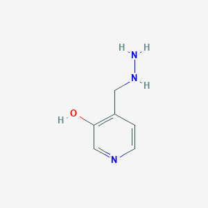 4-(Hydrazinylmethyl)pyridin-3-ol