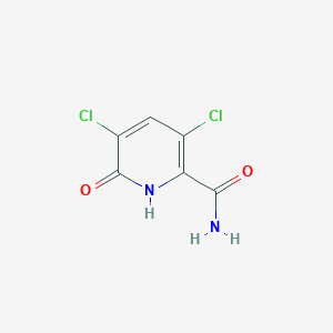 3,5-Dichloro-6-oxo-1,6-dihydropyridine-2-carboxamide