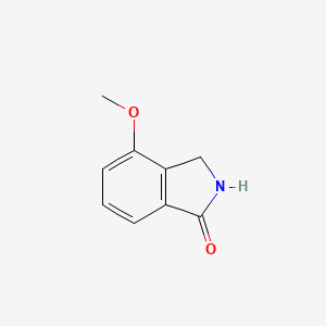 molecular formula C9H9NO2 B1312899 4-甲氧基异吲哚啉-1-酮 CAS No. 366453-22-7