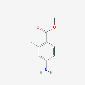 B1312900 Methyl 4-amino-2-methylbenzoate CAS No. 6933-47-7