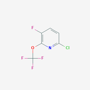 6-Chloro-3-fluoro-2-(trifluoromethoxy)pyridine