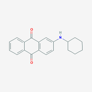 2-(Cyclohexylamino)anthracene-9,10-dione