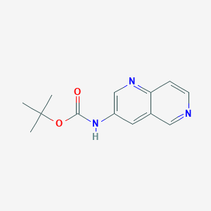 tert-Butyl1,6-naphthyridin-3-ylcarbamate