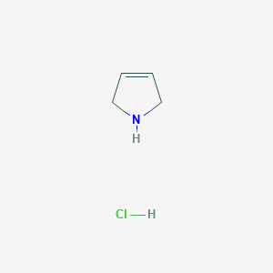 molecular formula C4H8ClN B1312905 2,5-二氢-1H-吡咯盐酸盐 CAS No. 63468-63-3