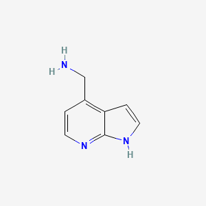 B1312906 (1H-Pyrrolo[2,3-b]pyridin-4-yl)methanamine CAS No. 888498-07-5