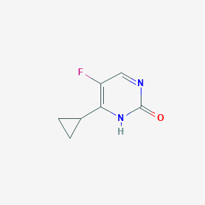 6-Cyclopropyl-5-fluoropyrimidin-2(1H)-one