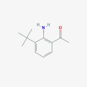 1-(2-Amino-3-(tert-butyl)phenyl)ethanone