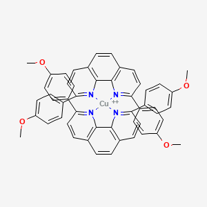 Bis[2,9-bis(4-methoxyphenyl)-1,10-phenanthroline-N1,N10]copper