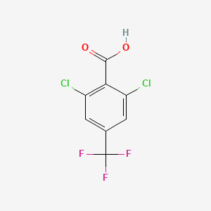 B1312911 2,6-dichloro-4-(trifluoromethyl)benzoic Acid CAS No. 189338-32-7