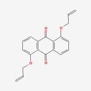 1,5-Bis[(prop-2-en-1-yl)oxy]anthracene-9,10-dione