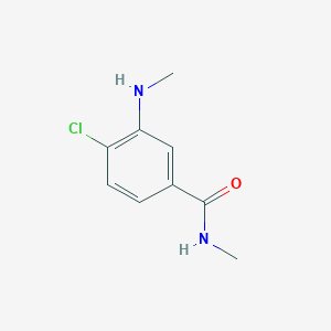 4-chloro-N-methyl-3-(methylamino)benzamide