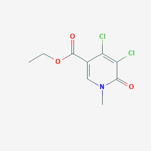 B1312916 Ethyl 4,5-dichloro-1-methyl-6-oxo-1,6-dihydropyridine-3-carboxylate CAS No. 853105-72-3