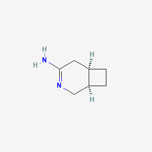 (1R,6R)-3-Azabicyclo[4.2.0]oct-3-en-4-amine