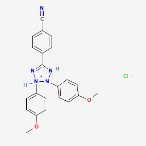 2H-Tetrazolium,5-(4-cyanophenyl)-2,3-bis(4-methoxyphenyl)-,chloride