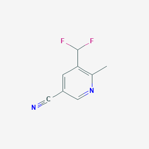 5-(Difluoromethyl)-6-methylnicotinonitrile