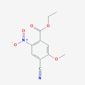 Ethyl 4-cyano-5-methoxy-2-nitrobenzoate