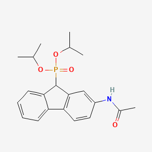 Dipropan-2-yl[2-(acetylamino)-9h-fluoren-9-yl]phosphonate