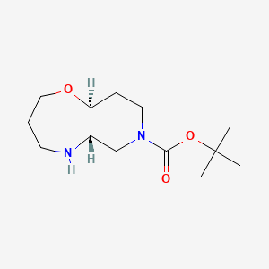 (4aS,9aS)-Octahydro-5-oxa-2,9-diaza-benzocycloheptene-2-carboxylic acid tert-butyl ester