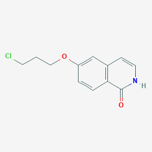 6-(3-Chloropropoxy)isoquinolin-1(2H)-one